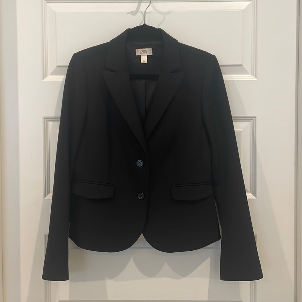 Loft black blazer